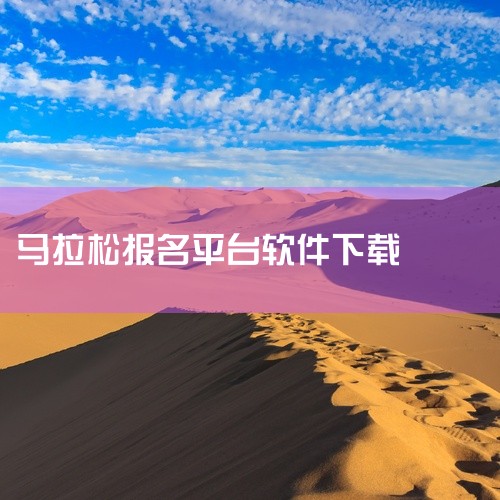 本素材为上马马拉松报名软件的完整网盘安装包资源,属于实用工具类应用。该版本特点:安卓平台适配,应用功能丰富实用,界面设计友好美观,操作简单便捷易上手,运行稳定流畅不卡顿,占用系统资源少,启动速度快,响|